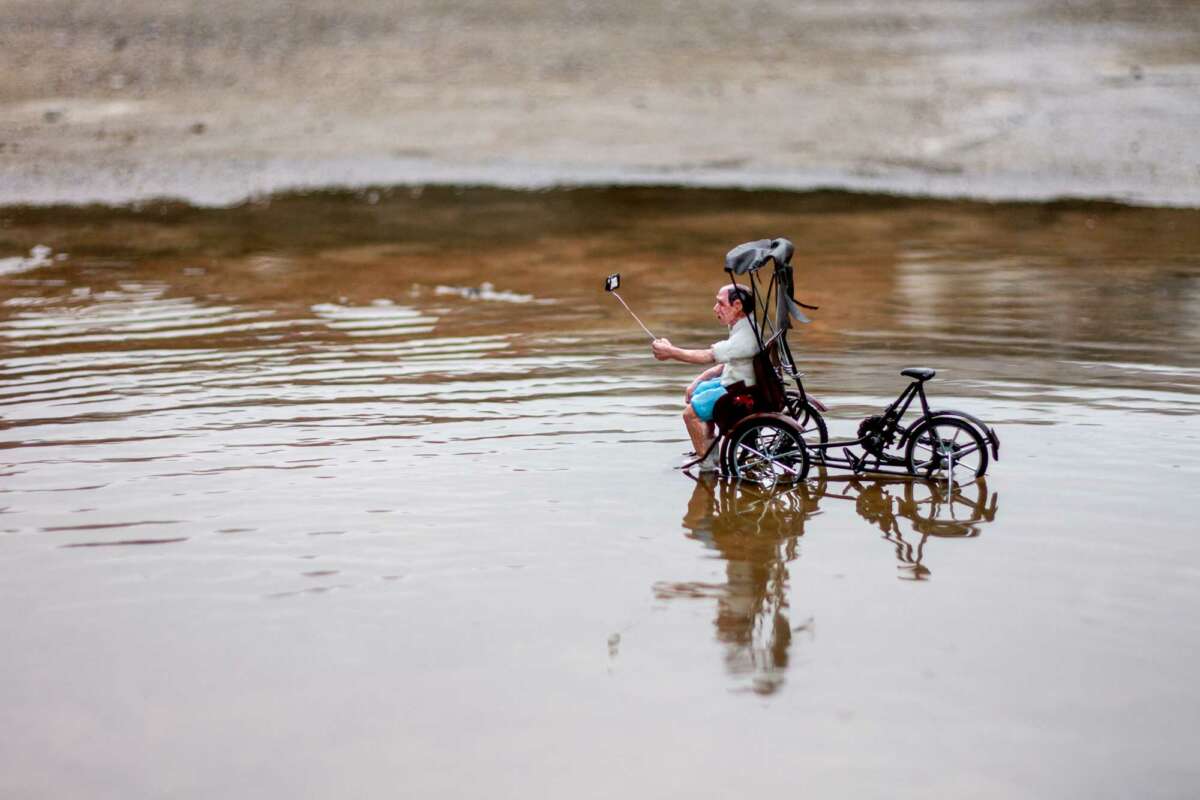 Touriste abandonné.  Hanoï, Vietnamien.