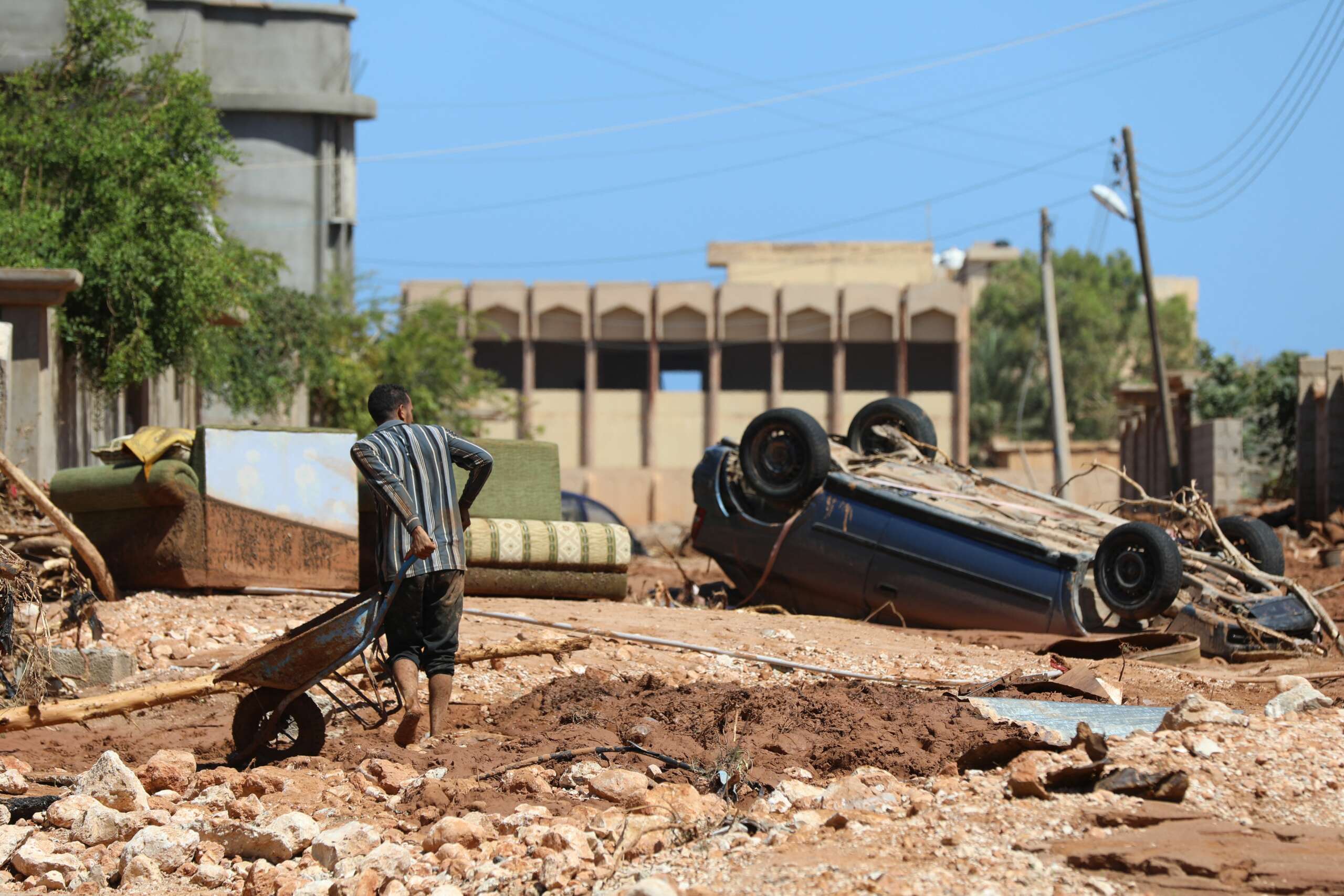 Le changement climatique a joué un rôle dans le bilan stupéfiant des inondations en Libye