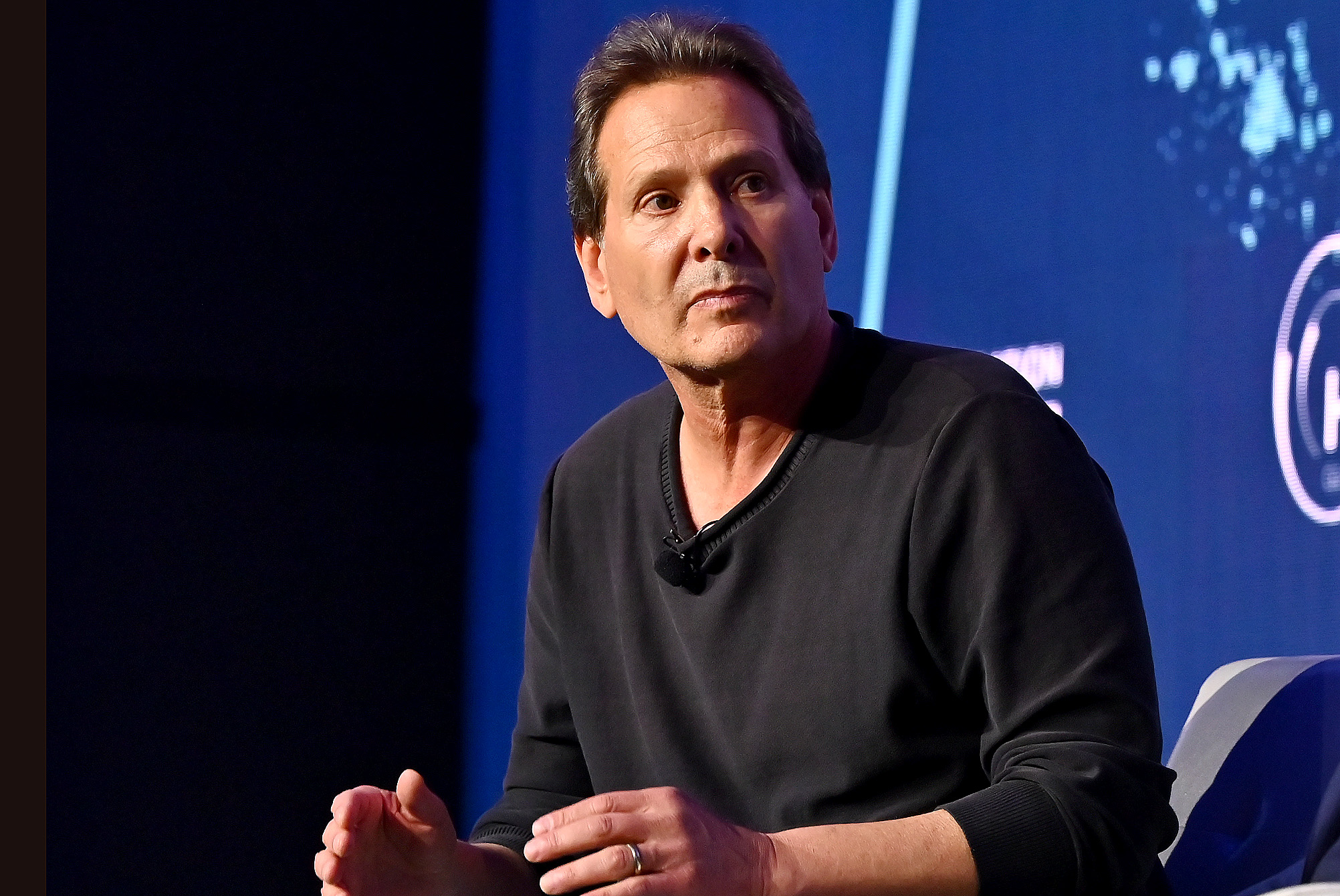 PayPal President & CEO Dan Schulman speaks on stage at the Hyatt Regency Atlanta on December 13, 2022 in Atlanta, Georgia.