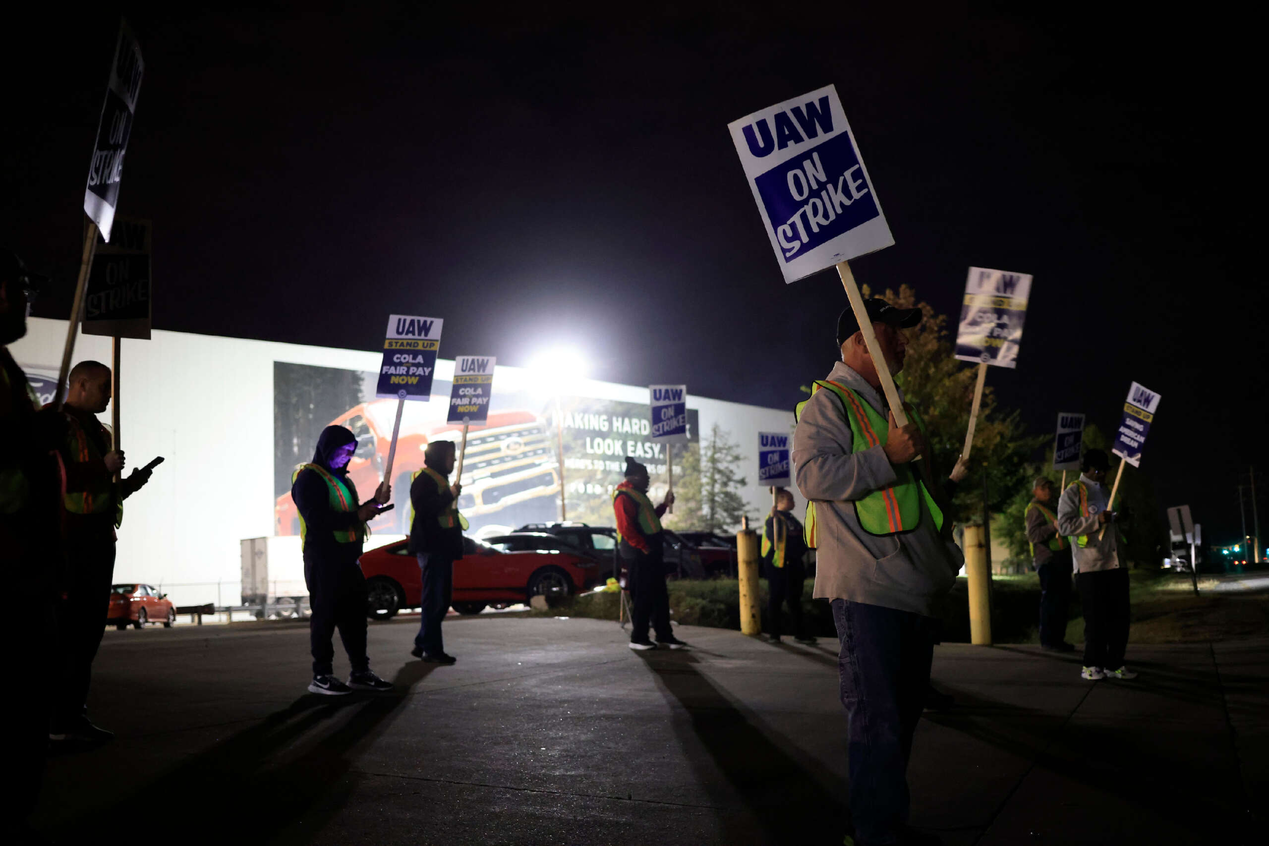 Les travailleurs de l'usine la plus rentable de Ford ont débrayé