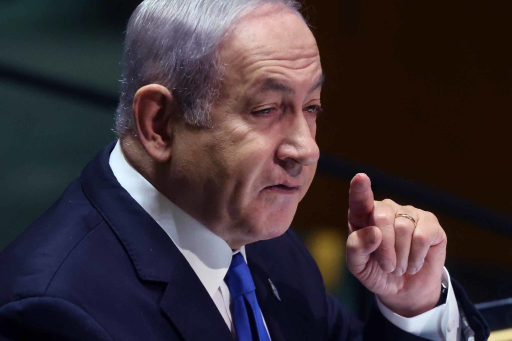 Israeli Prime Minister Benjamin Netanyahu