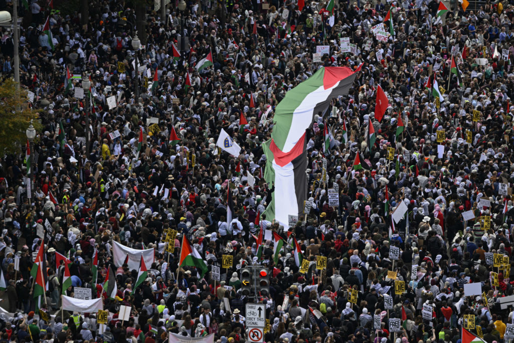 La manifestation de ce week-end à Washington a été la plus grande mobilisation pro-palestinienne de l'histoire des États-Unis