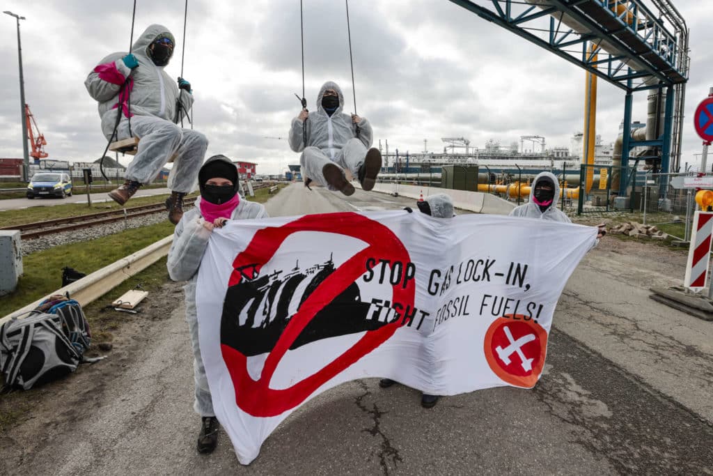 Des militants de 6 pays organisent une journée d’action contre l’exploitation pétrolière en mer du Nord